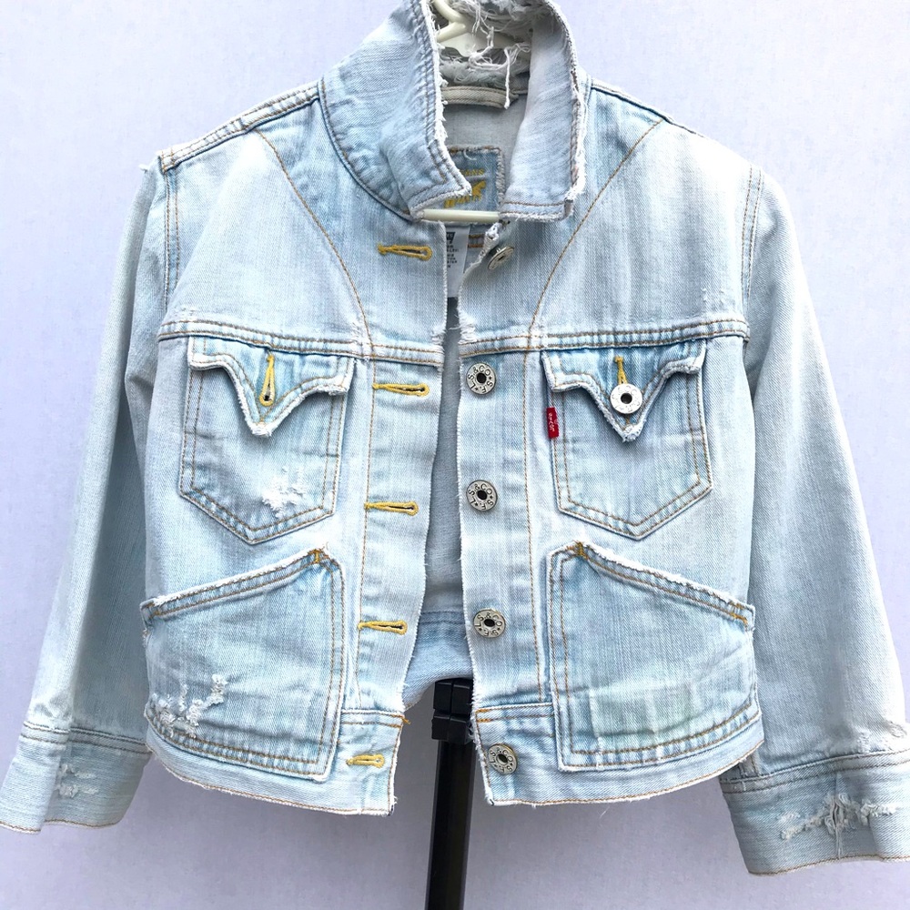 Levi’s distress jacket